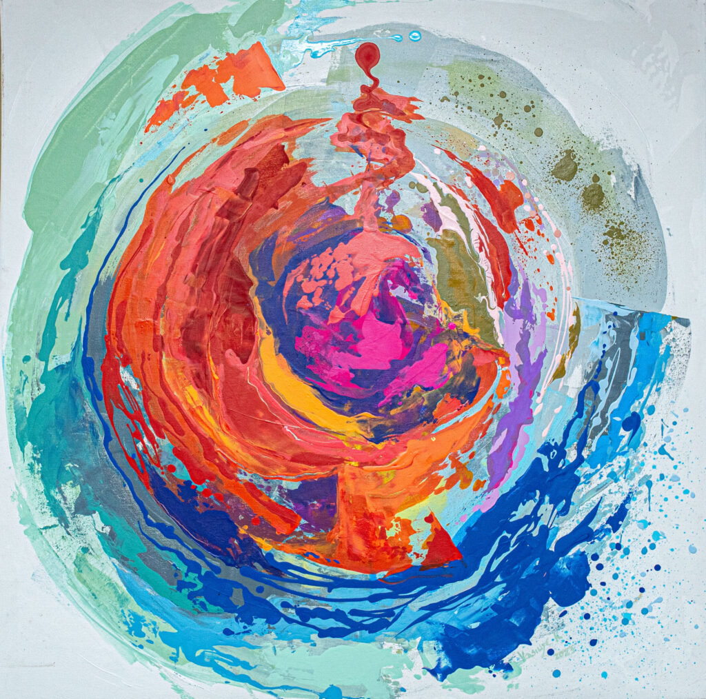 36"x36" Acrilic on canvas 13