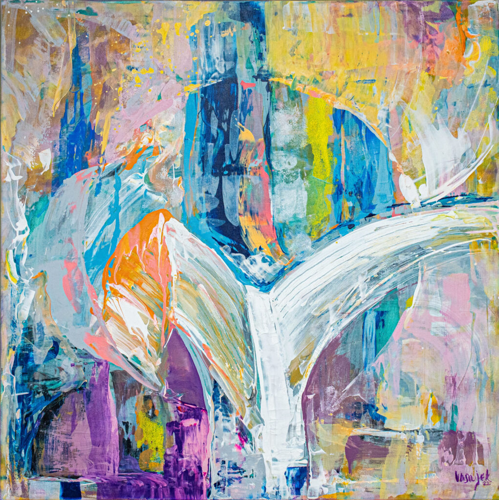 36"x36" Acrilic on canvas 16