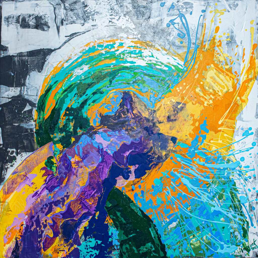 36"x36" Acrilic on canvas 2