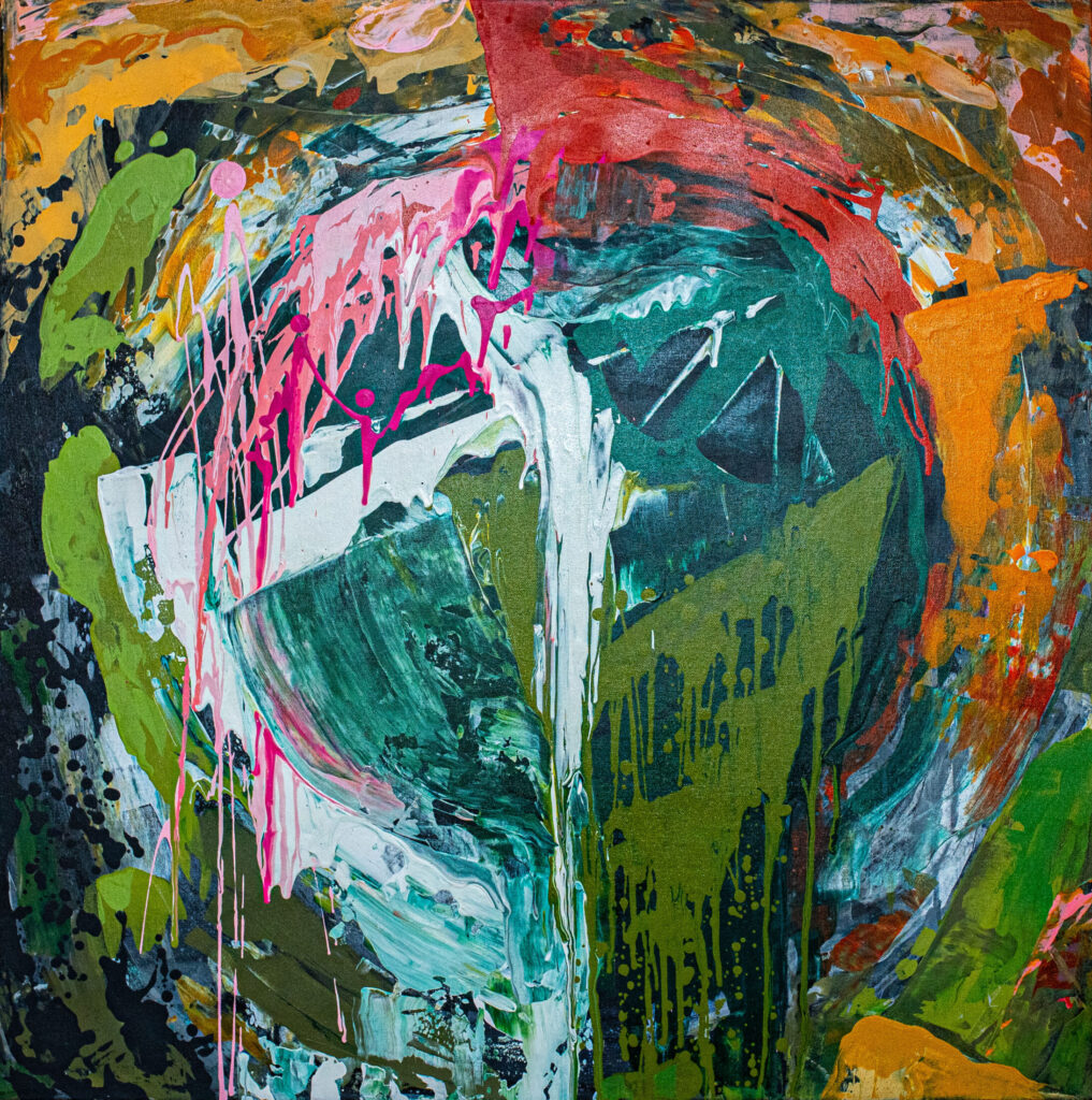 36"x36" Acrilic on canvas 24