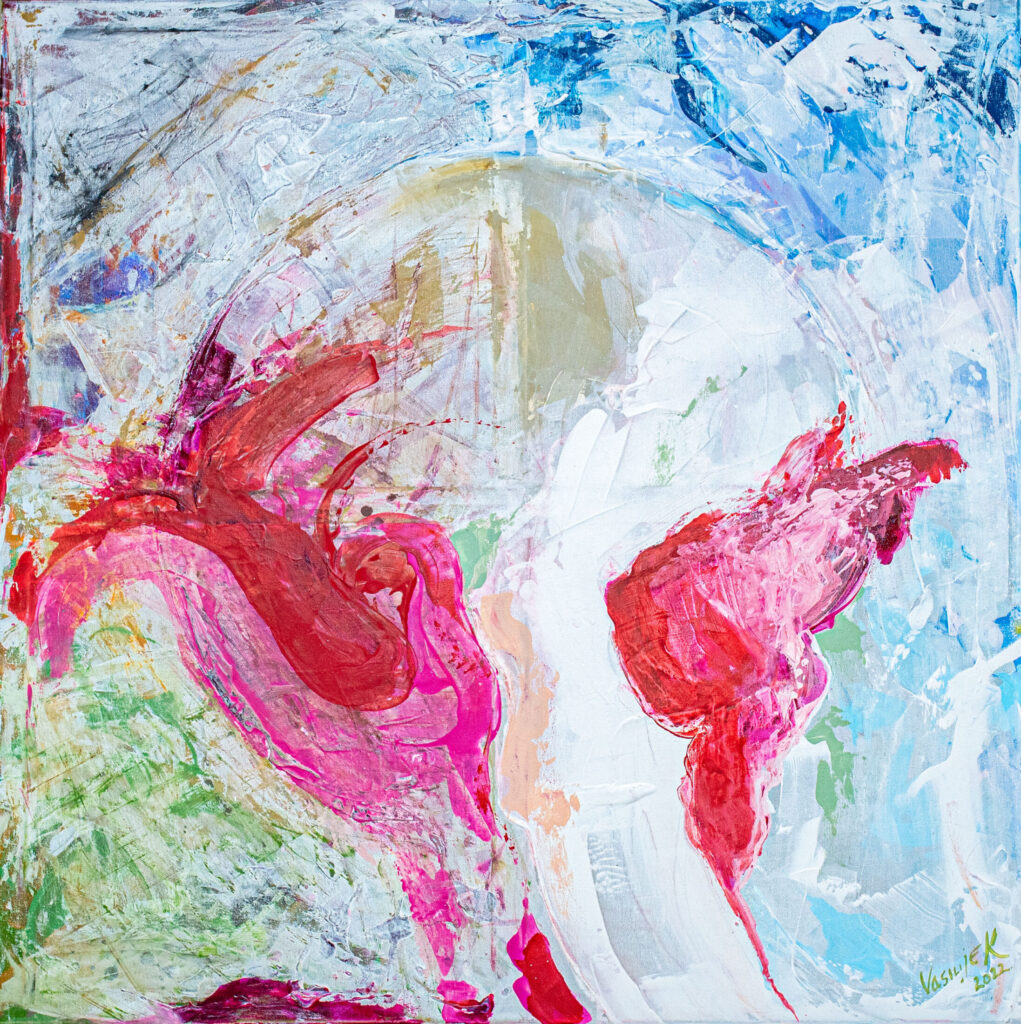 36"x36" Acrilic on canvas 4