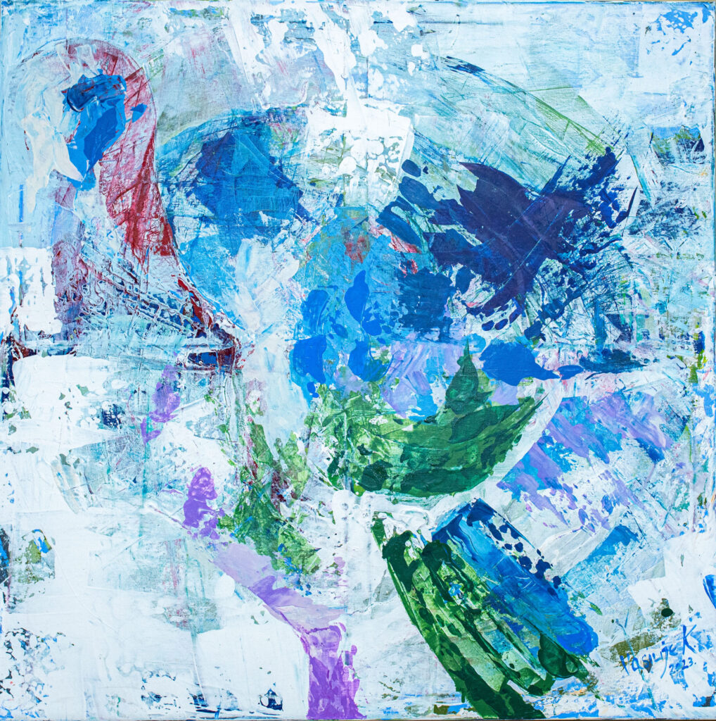 36"x36" Acrilic on canvas 5