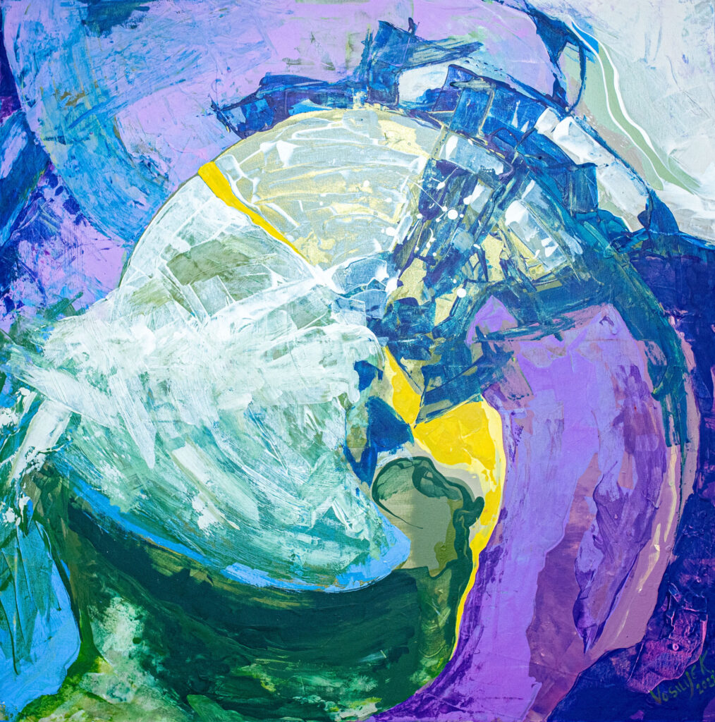 36"x36" Acrilic on canvas 7