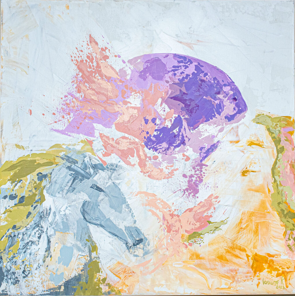 36"x36" Acrilic on canvas 8